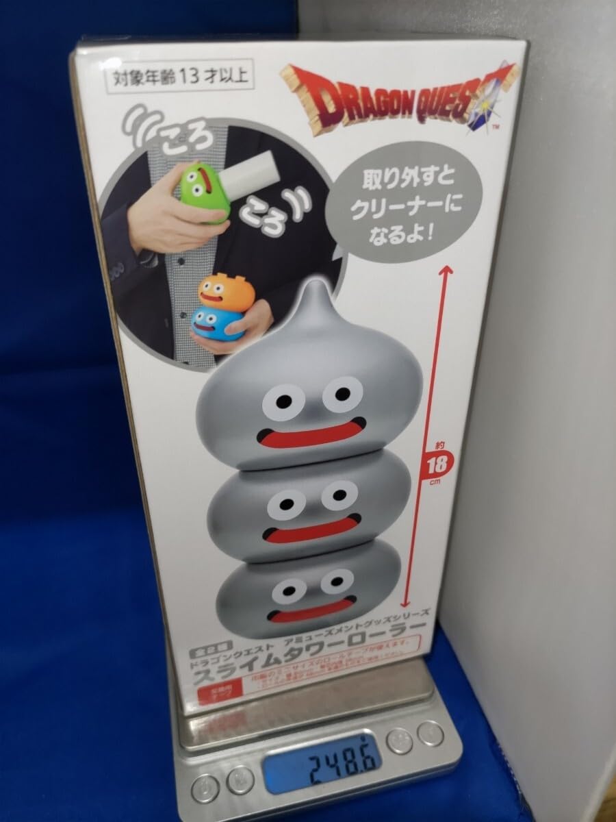 【21点】ドラゴンクエストグッズ★フィギュア★ローラークリーナー★貯金箱★新品 楽天市場】ドラゴンクエストAM スライムタワーローラー全2種