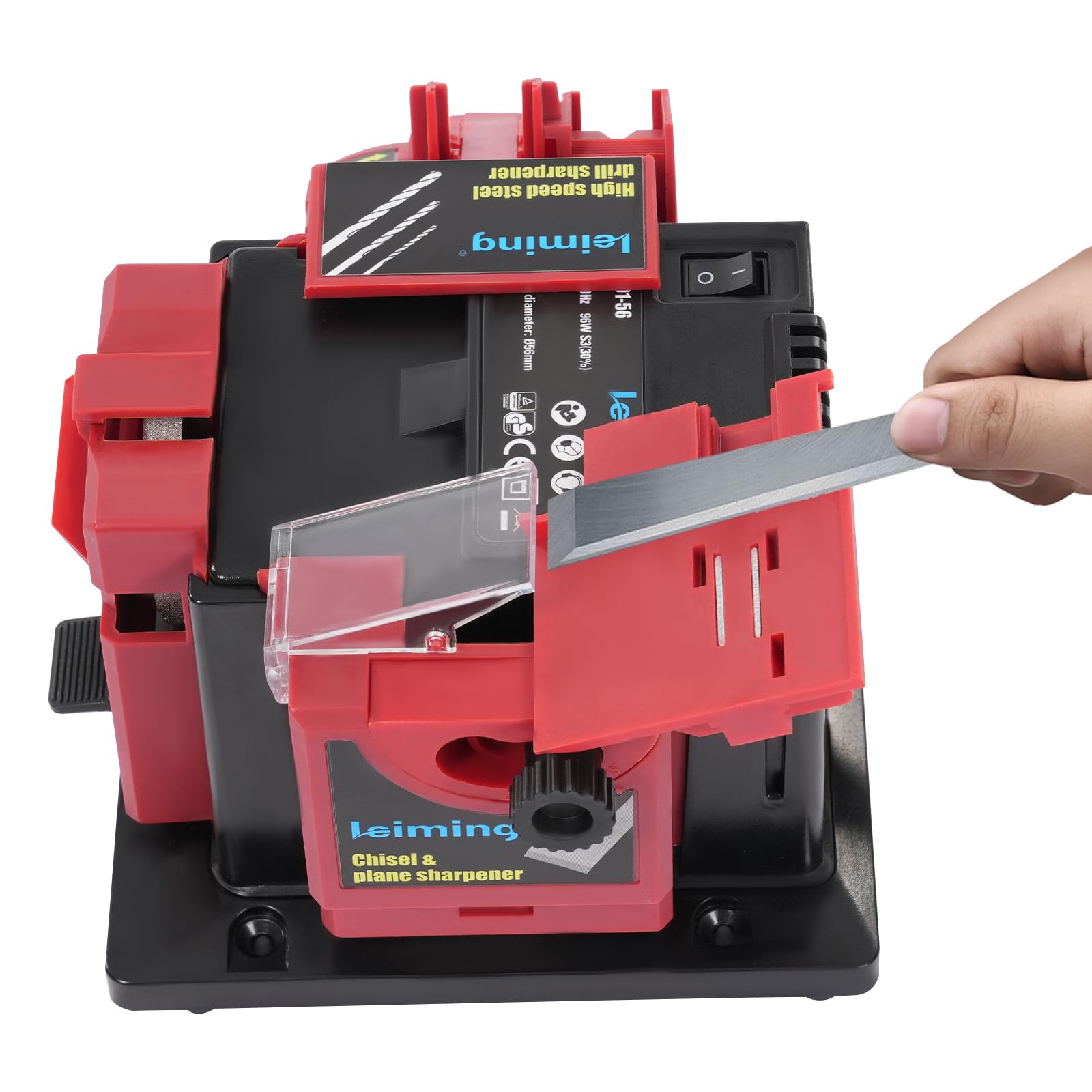 Afilador universal para cuchillos, tijeras y taladros, herramienta de afilado de cinceles, máquina de afilar eléctrica, multilijadora de diamante