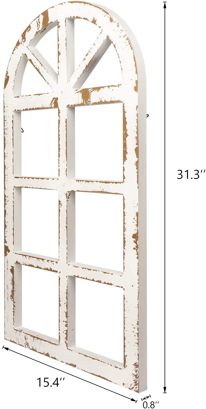 Buy Tricoop Designs Distressed White Window Frame Wall Decor