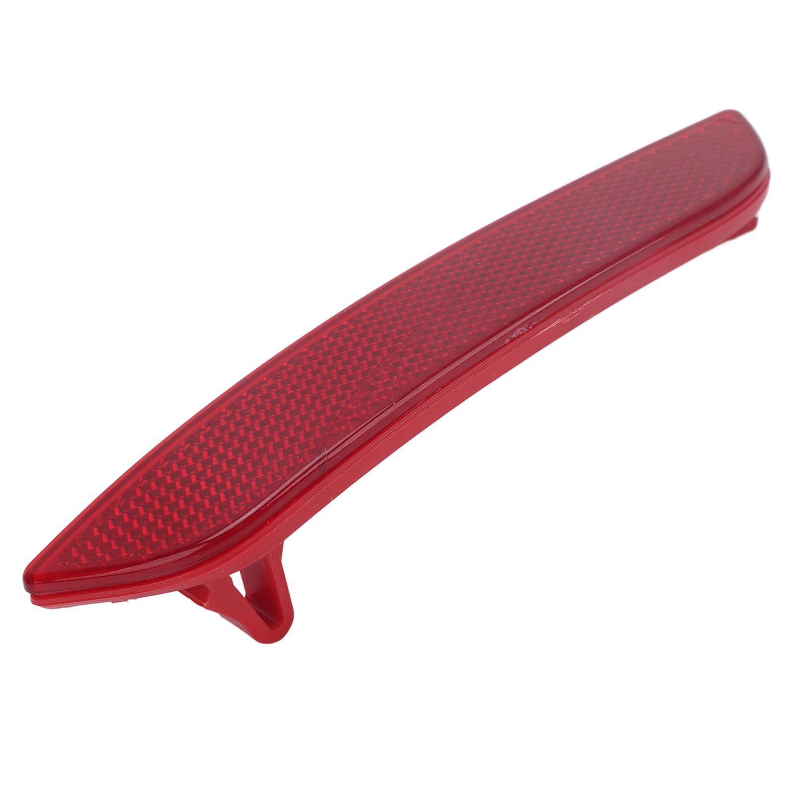 Alomejor Riflettore per Paraurti Posteriore, Materiale ABS con Luci di Posizione Rosse per MK4 e, Migliora la visibilità Notturna e la Sicurezza del Veicolo (Sinistra)