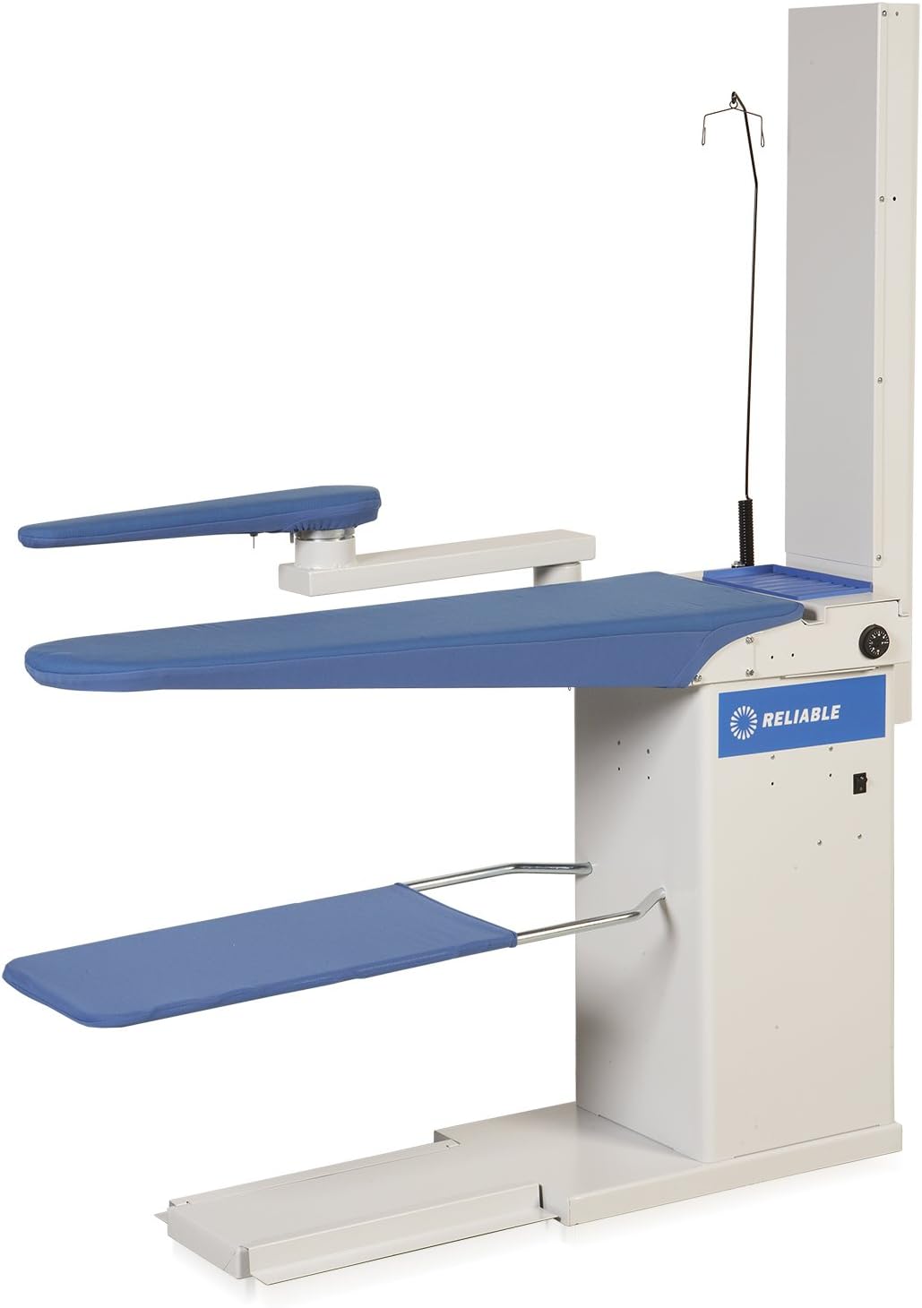 Reliable 6200VB Professional Utility Vacuum Pressing Table with Heated Sleeve Buck, Made in Italy