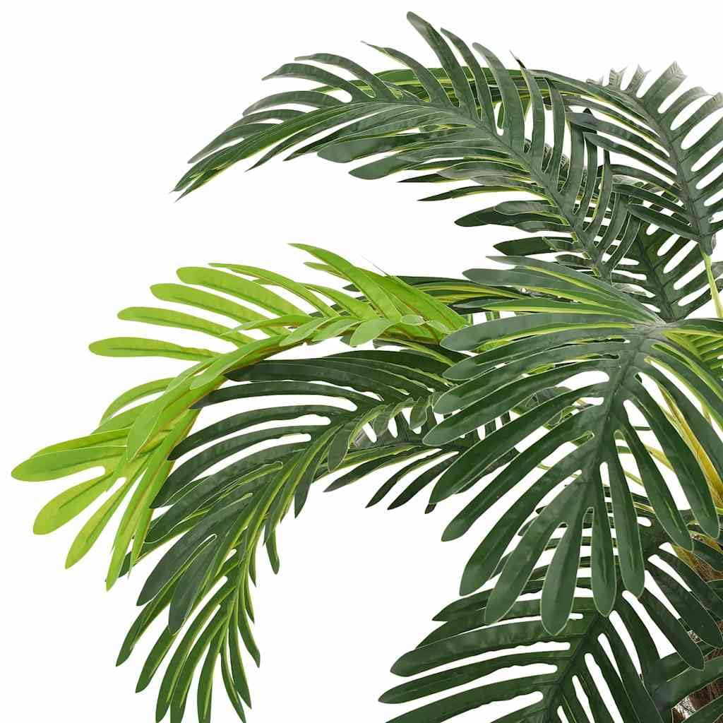 Cycas artificiel avec pot 90 cm vert palmier décoratif