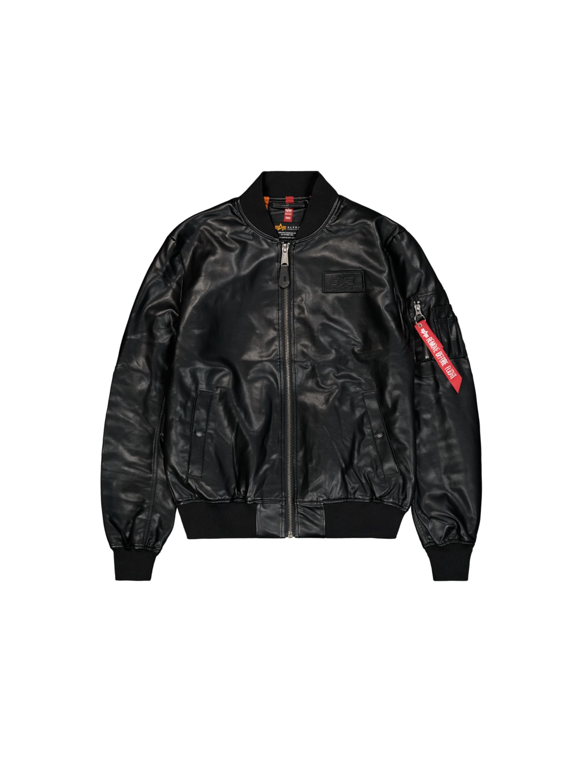 ALPHA INDUSTRIES Płaszcz Mężczyźni Alpha Industries Wegańska kurtka skórzana MA-1 VF dla mężczyzn (1 w zestawie)