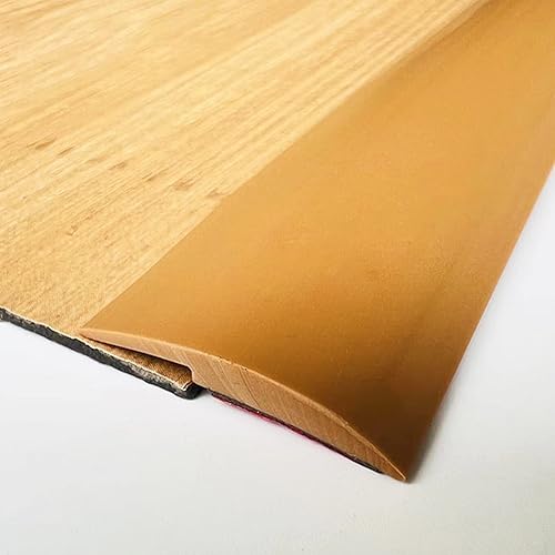 Miniatura 2 de Tira de transición autoadhesiva para umbral de alfombra a madera, cubierta protectora de borde de suelo ligera, para transiciones con diferencias de