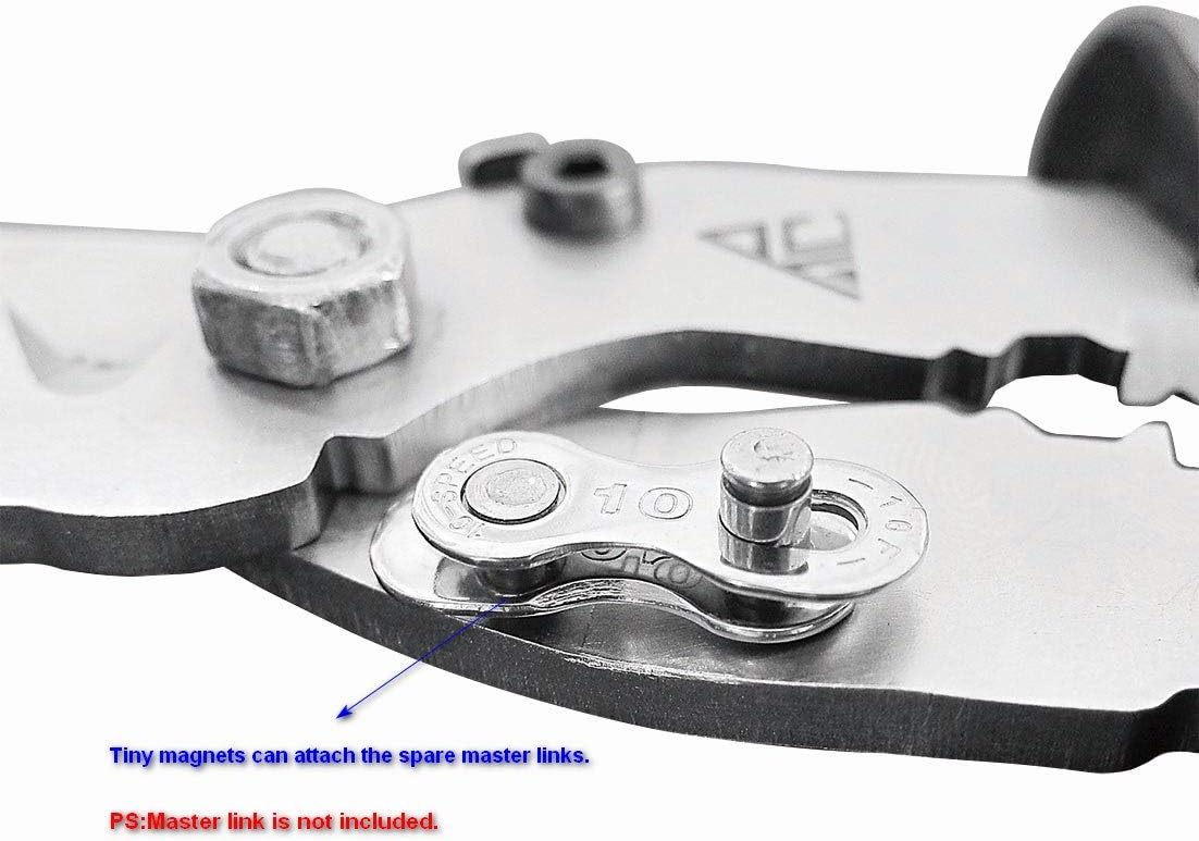 BikeTool Cycling Cable Cutter&Bike Chain Master Missing Link Pliers 5 in 1 Multifunction Tool Kit for Road Mountain Cyclocorss Gravel E-Bike BMX Bicycle use (Gray) : Everything Else