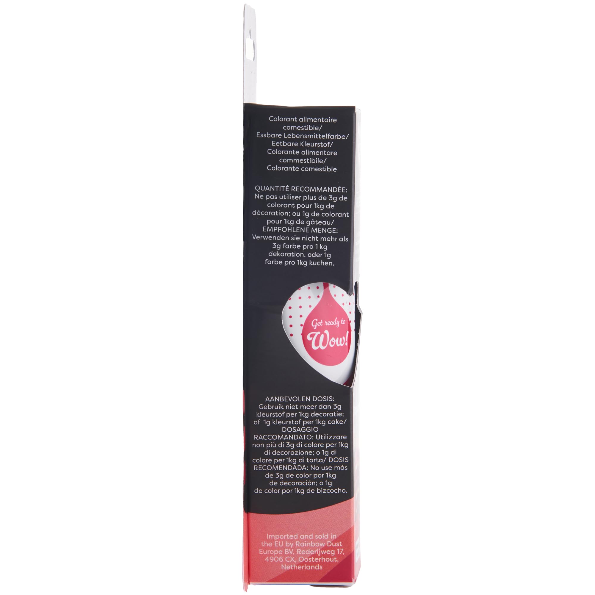 Rainbow Dust ProGel Colorante Alimentario Profesional Fresa 25g