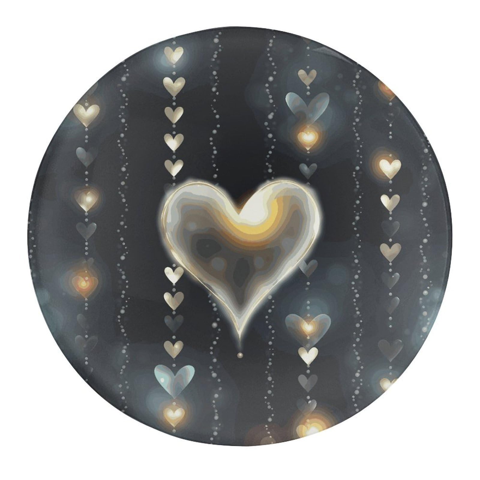 Fekiloot Style-11 Glowing Love Refrigerator Magnet Fridge Magnet4 Pcs