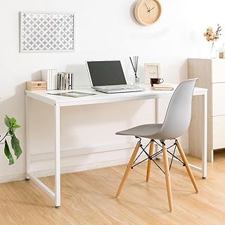 アイリスプラザ パソコンデスク デスク オフィス 机 PCデスク テレワーク ホワイト 幅120㎝ PCDES-120