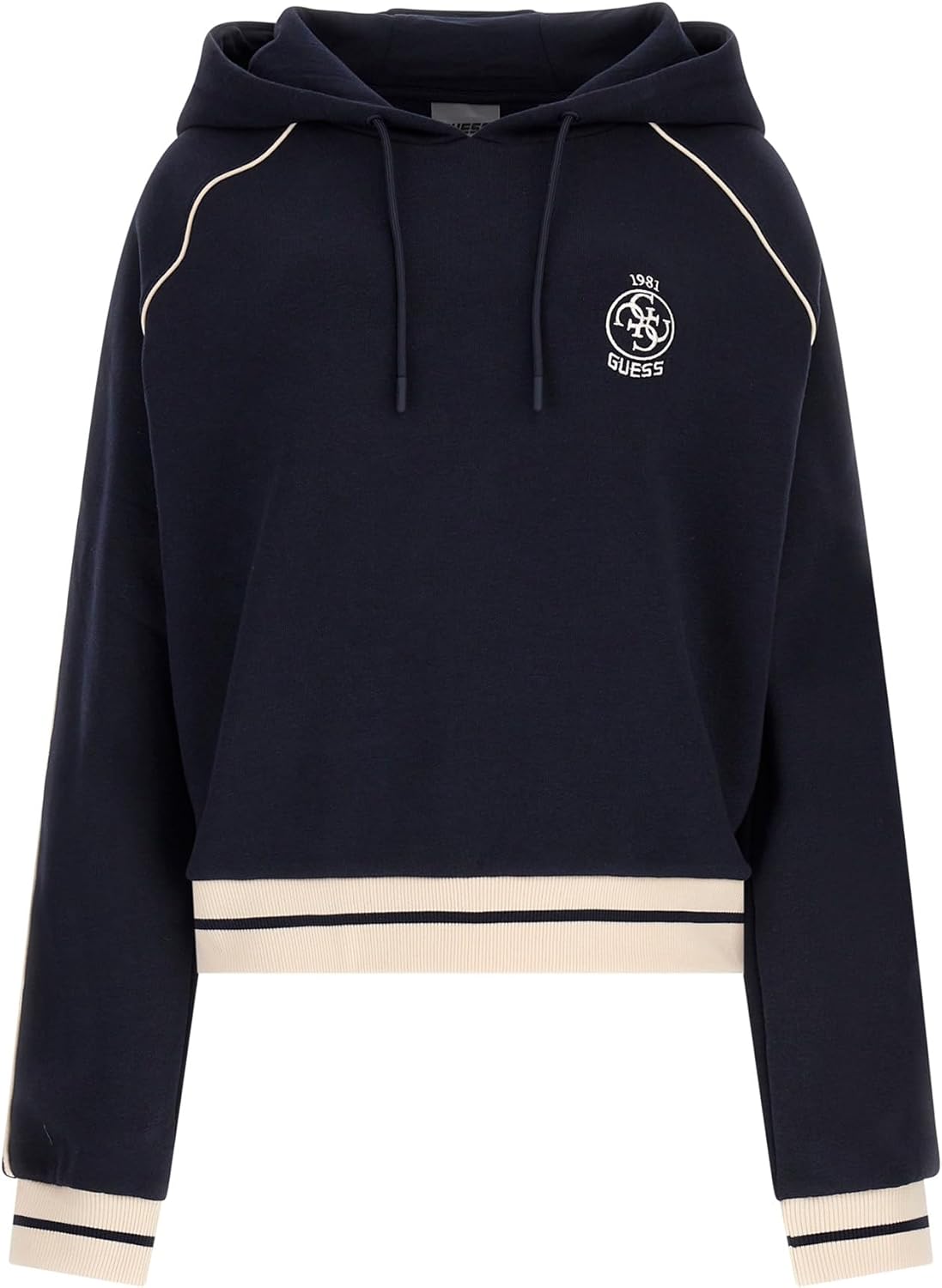 GUESS womens Nia Hoodie Sweatshirt