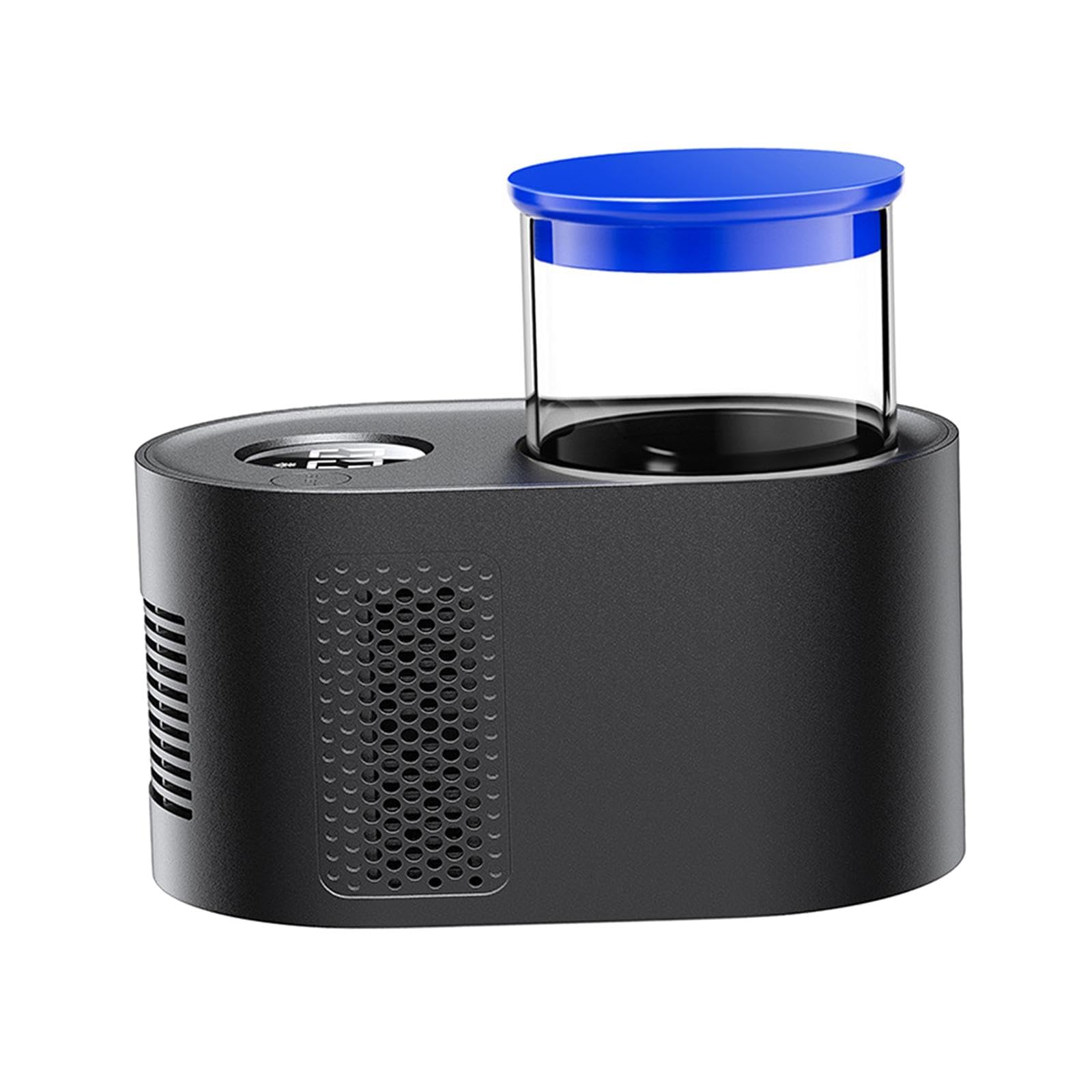 Yogurtera Automática Digital Máquina Eléctrica para Yogur con Control de Temperatura Recipiente de Aluminio Multifunción Adecuada para Niños Adultos H, Negro, Individual