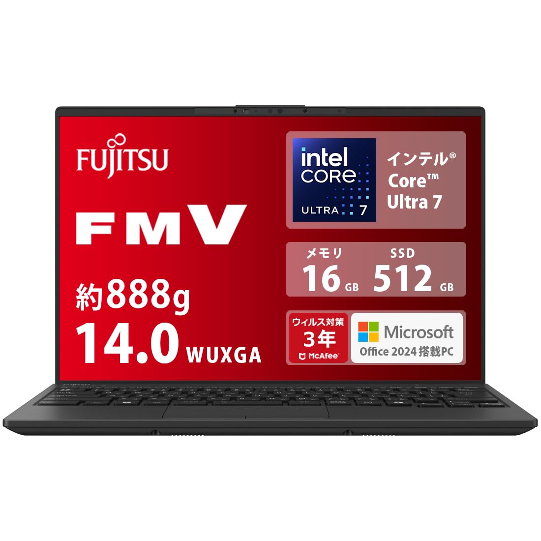 Amazon.co.jp: FMV 富士通 ノートパソコン 日本製 LIFEBOOK WU2/J3 (MS