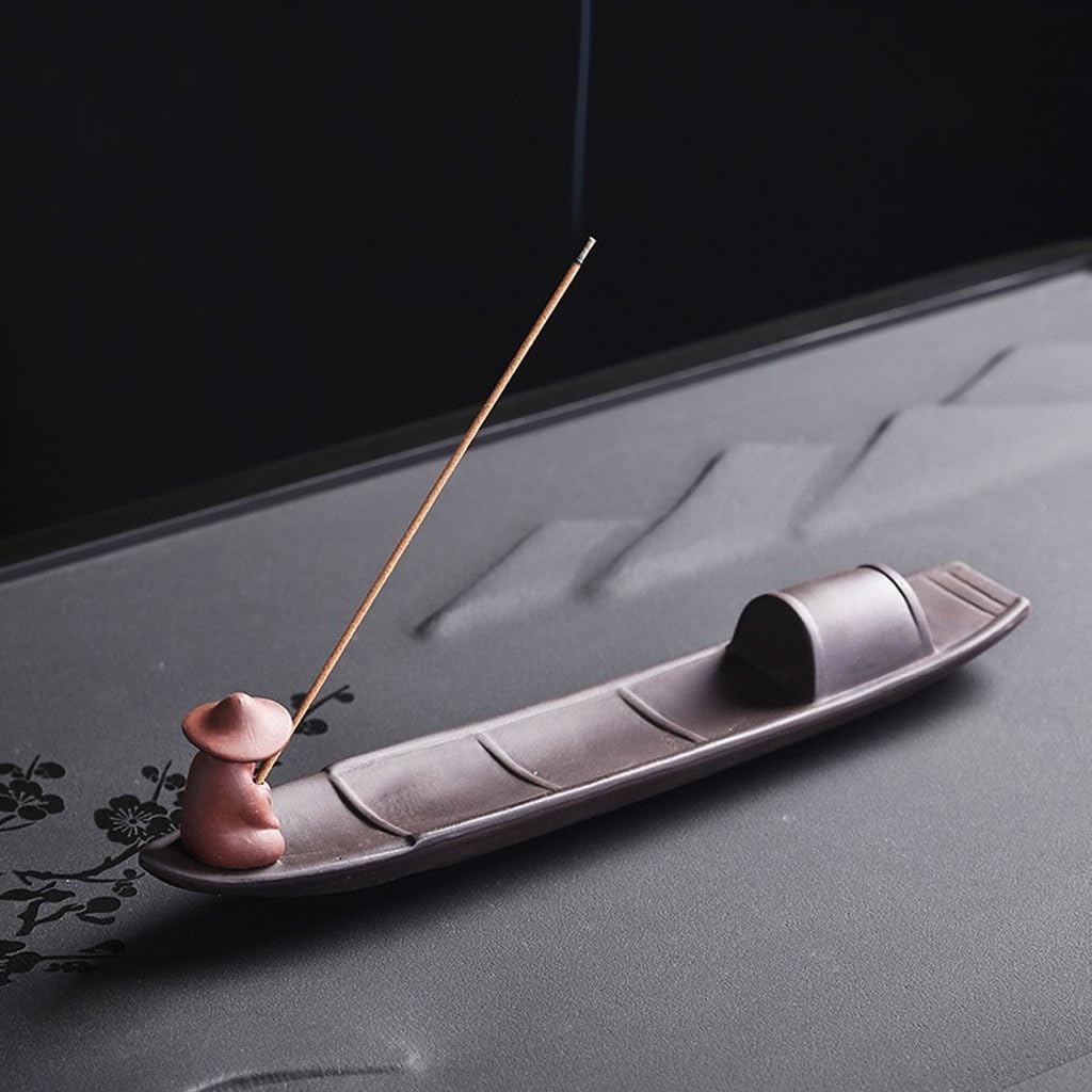 Incense Stick Holder Purple Sand Incense Holder Creative Incense Box Incense Holder Home Decoration Room Decoration Incense Holder for Sticks