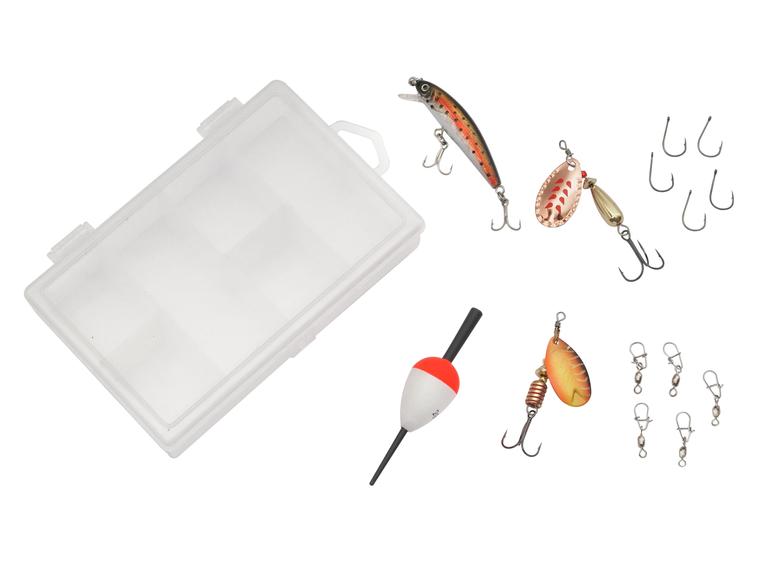 Abu Garcia Diplomat Wilderness Survival Kit Combo, Komplettes Angel und Überlebensset für Outdoor-Abenteuer mit Paracord für Notfall, Multitool, Armband, Camping, Wandern, Bushcraft