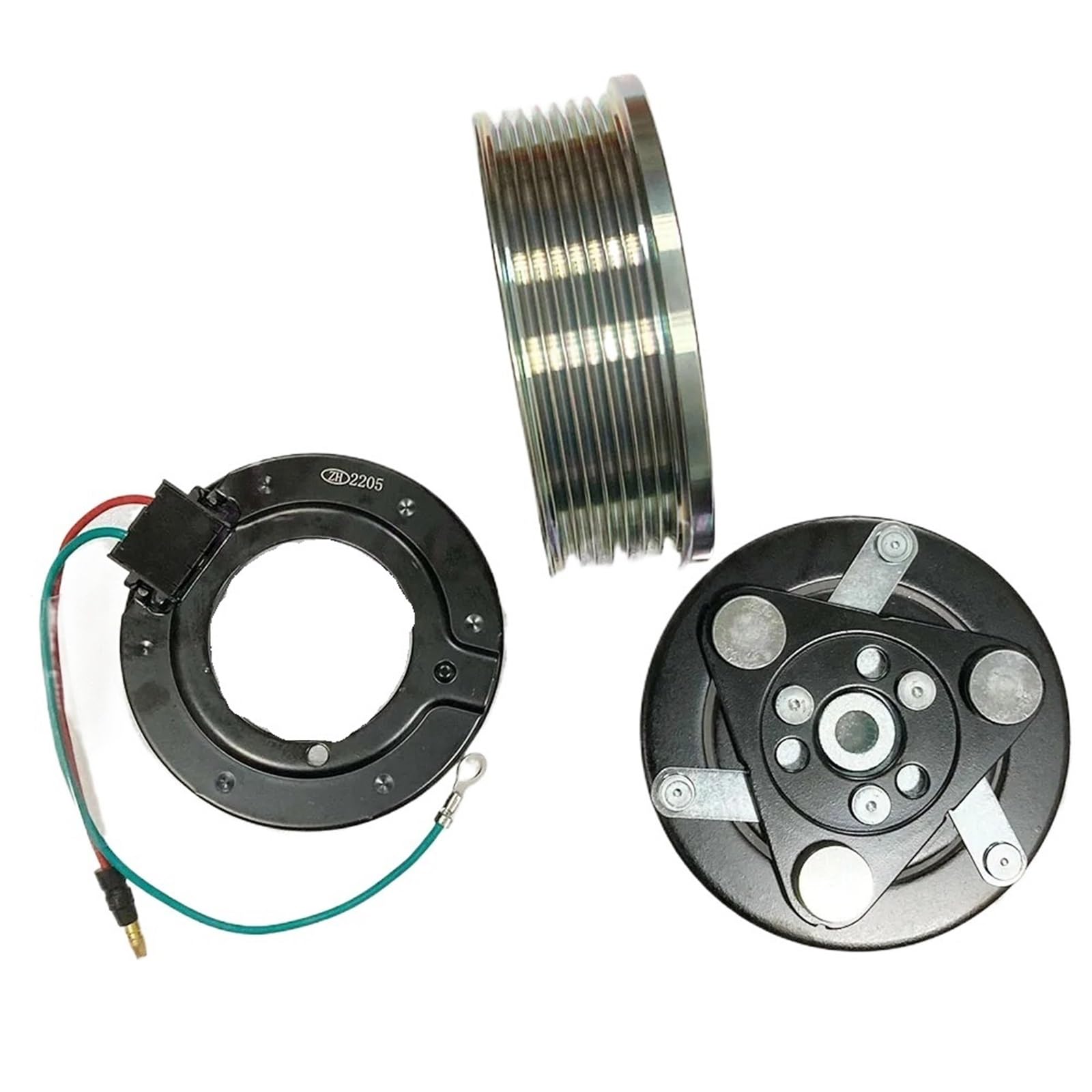 AC Compressor Clutch Fit for Civic 2006-2011 L4 1.8L 38810RNAA02 38810RRBA01 38900RNCZ51 3410 4901 4918 3429 AC Compressor Clutch Pulley AC Compressor Clutch Kit