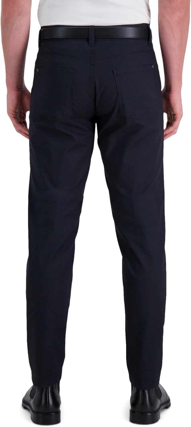 Kenneth Cole Reaction Men's Slim Fit Technicole Stretch Casual Pant