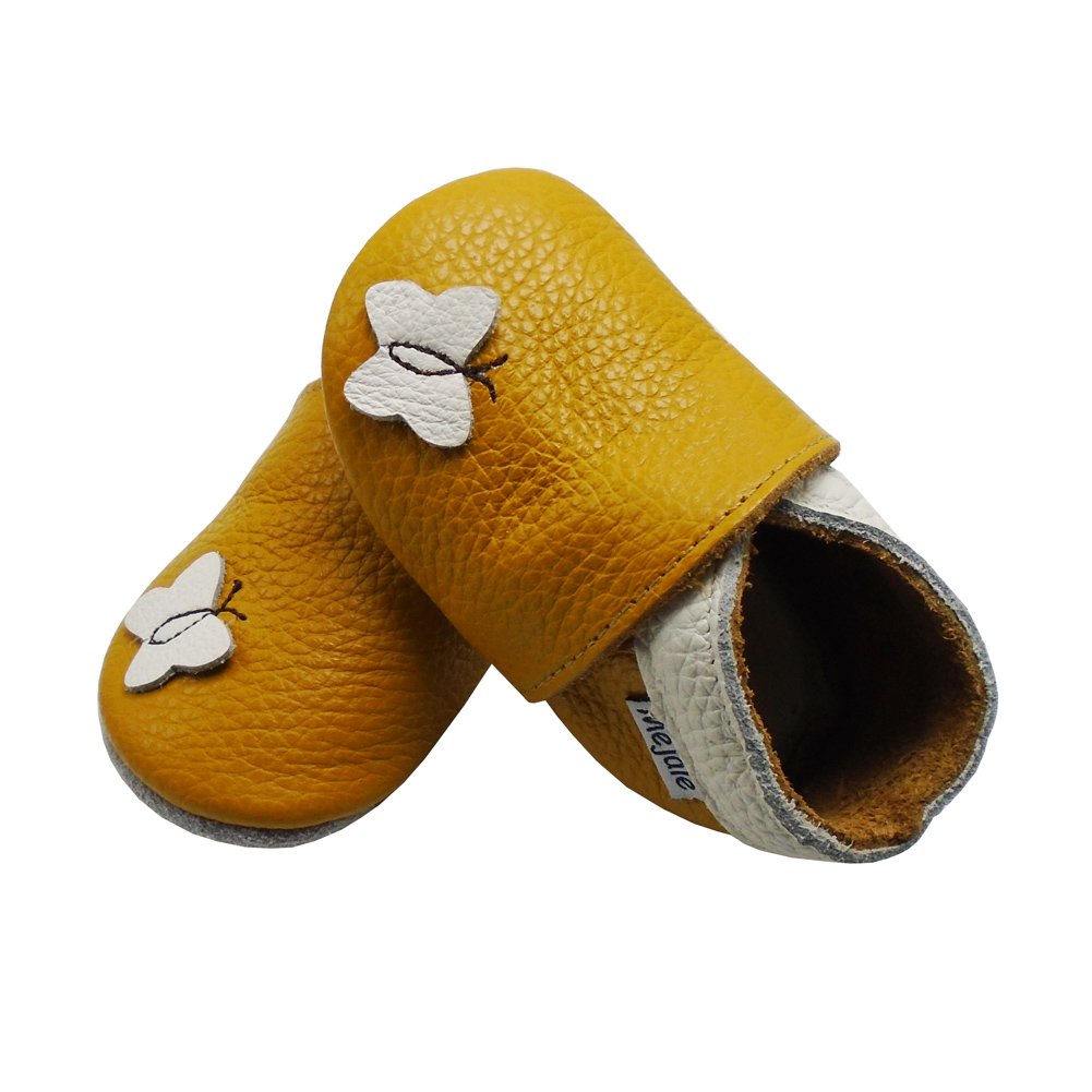 Mejale Leder Babyschuhe Lauflernschuhe Krabbelschuhe Kleinkind Kinderschuhe Hausschuhe
