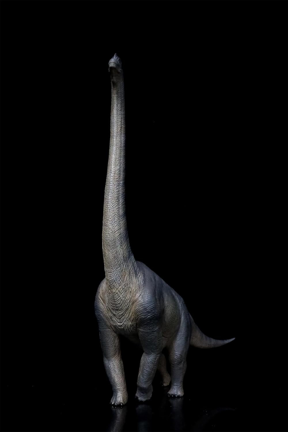 Nanmu Brachiosaurus Watchmen Figure Realistic Brachiosauridae Dinosaur PVC Animal Model Decoration Gift for Adult (171681(Gray))