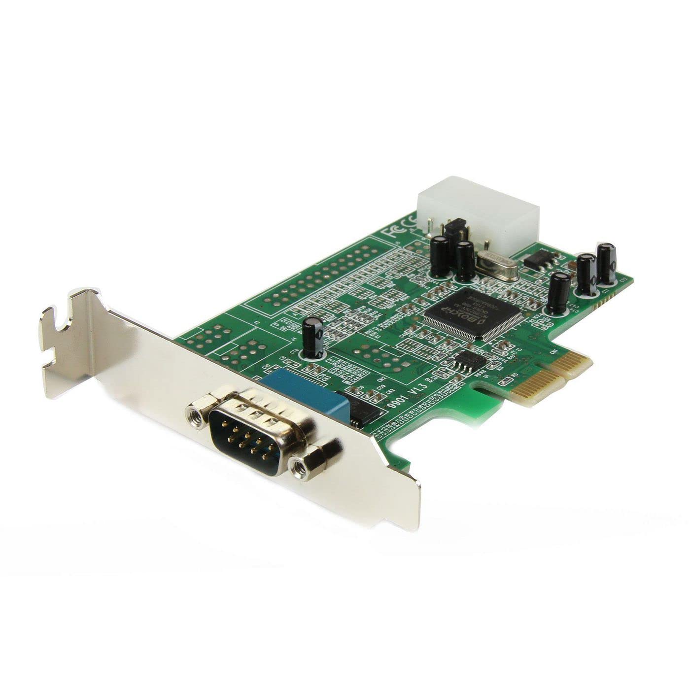 StarTech.com Carte Adaptateur PCI Express PCIe à Un Port série RS232 DB9 UART 16550 - Accessoire (PCIe, -20-85 °C, -40-85 °C, 5-85%, 8 cm, 10,5 cm)