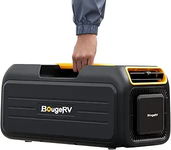 BougeRV Tent Air Conditioner, 3500BTU Portable Camping, Low Power Consumption, Portable AC for Outdoor Tent Camping, RVs or Small Rooms