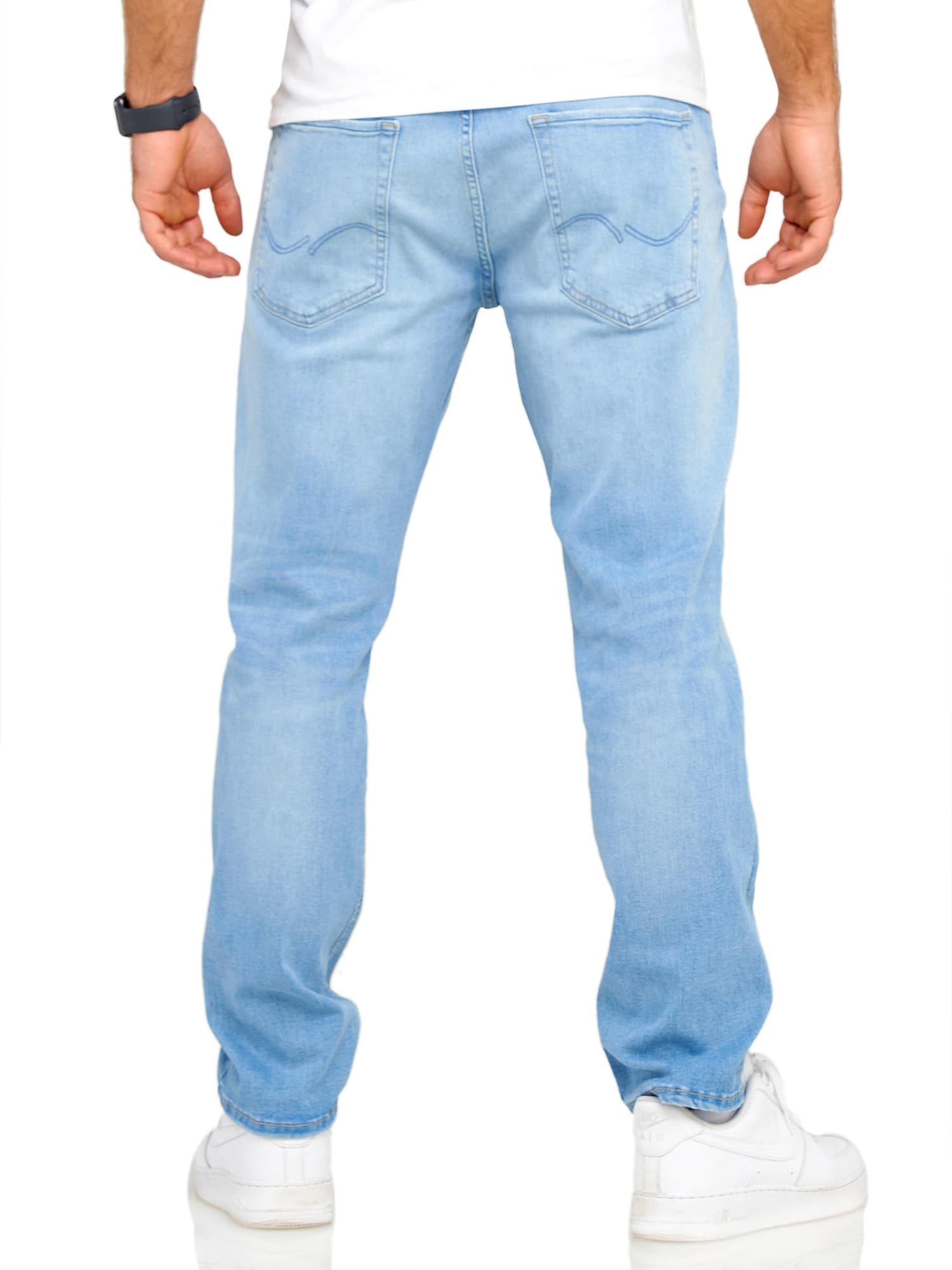 JACK & JONES Infinity Mike ARIS Comfort Fit Denim - Pantalones vaqueros para hombre