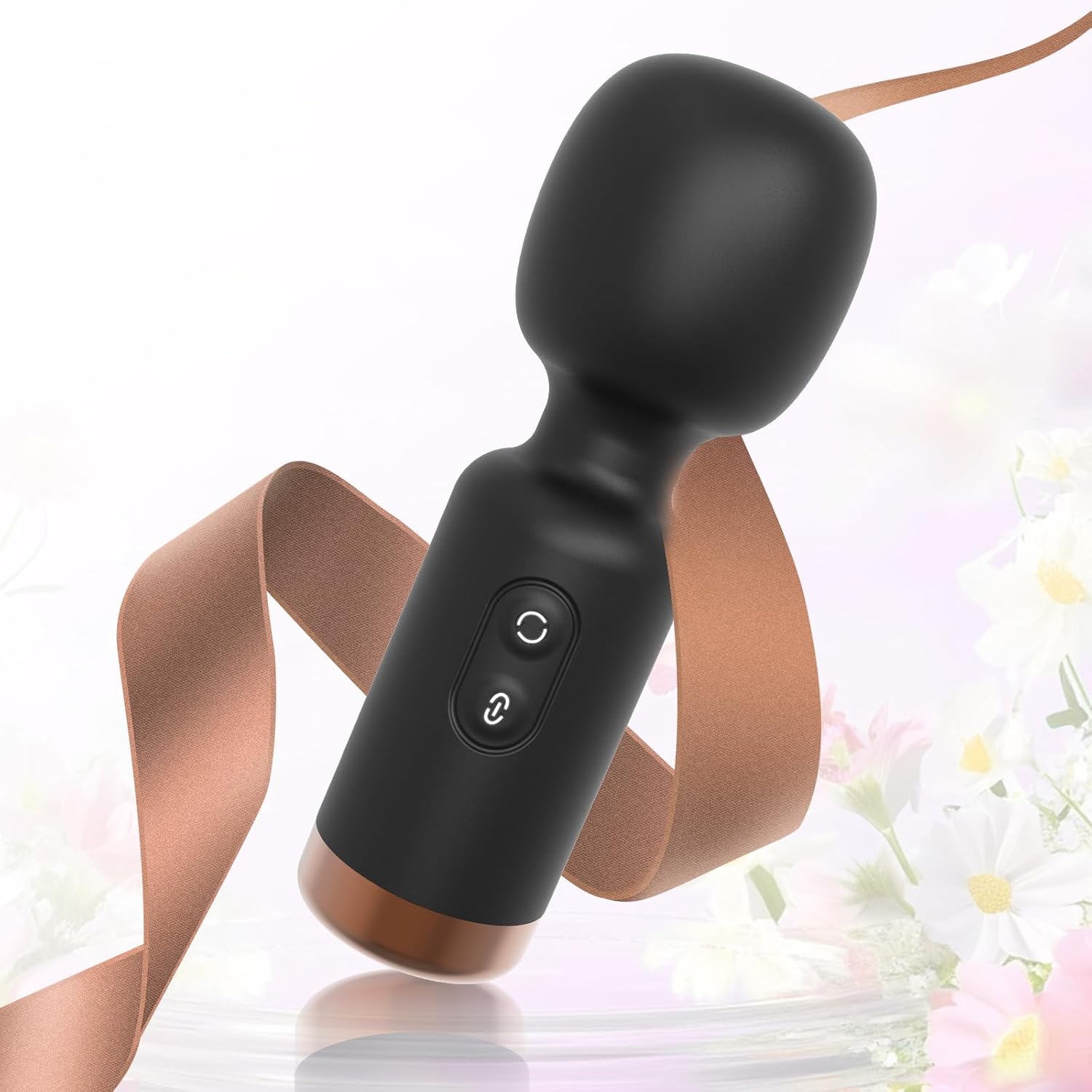 Mini Handheld Massager, 10 Massage Modes, Soft Silicone