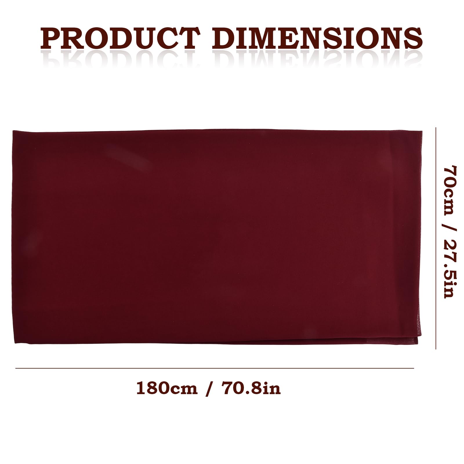 Stola Elegancki Damski Ceremonia, Szyfon Szal Jednolity Kolor Wrap Szalik Letni Damski Szalik, Szalik Satynowy Szyfon Na Sukienki Wieczorowe, Wesela, Impreza, Prezenty, 180 x 70 cm