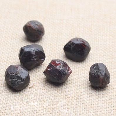 Wixine 100g DIY Natural Red Garnet Stones Original Crystal Original Specimens Gift