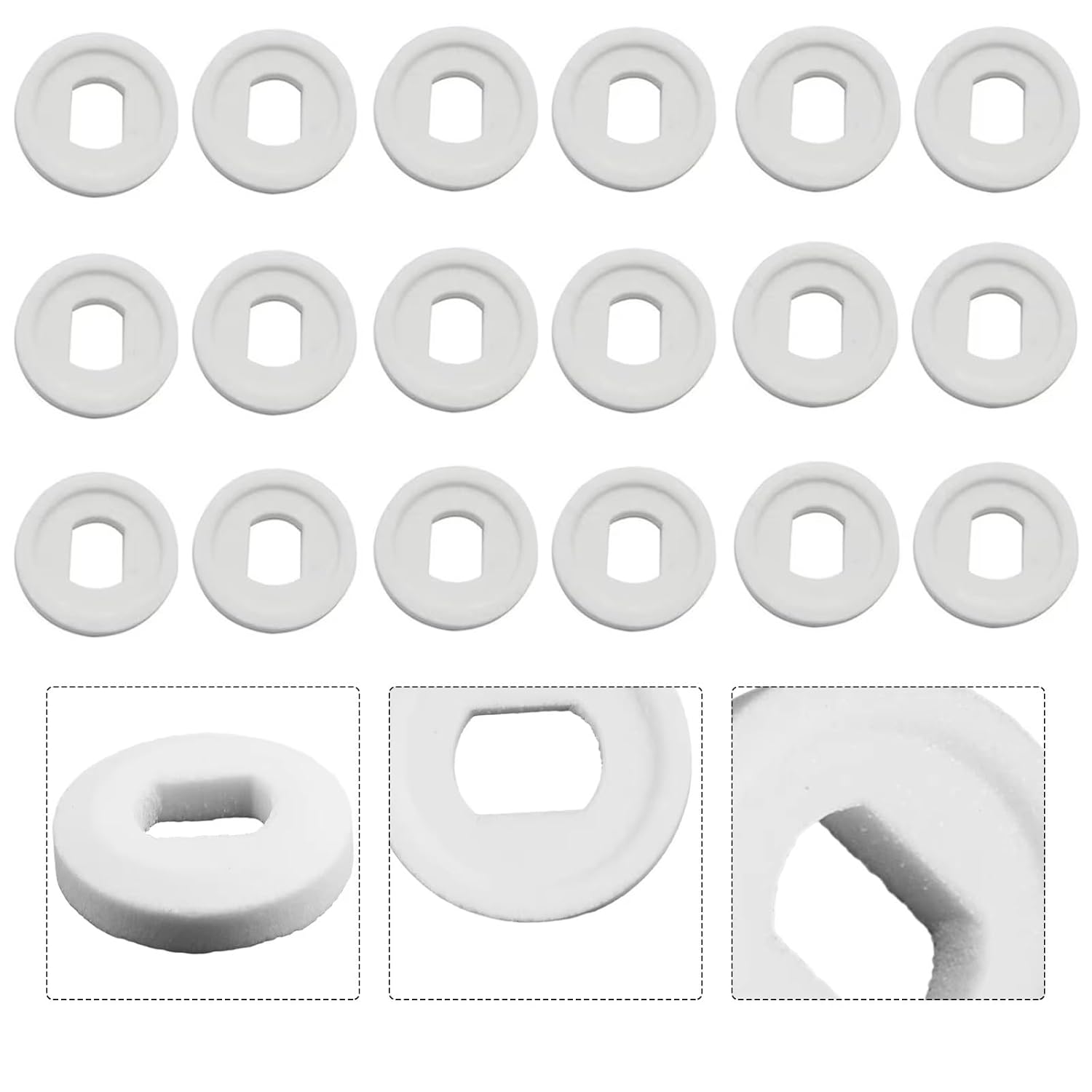 20 Pack Electric Knife Sharpener Grinding Wheel Replacement Sharpening Diamond Abrasives Disc Grindstone for Knives Sharpening and Polishing Electric Knife Sharpener Machine Tool OD 22mm