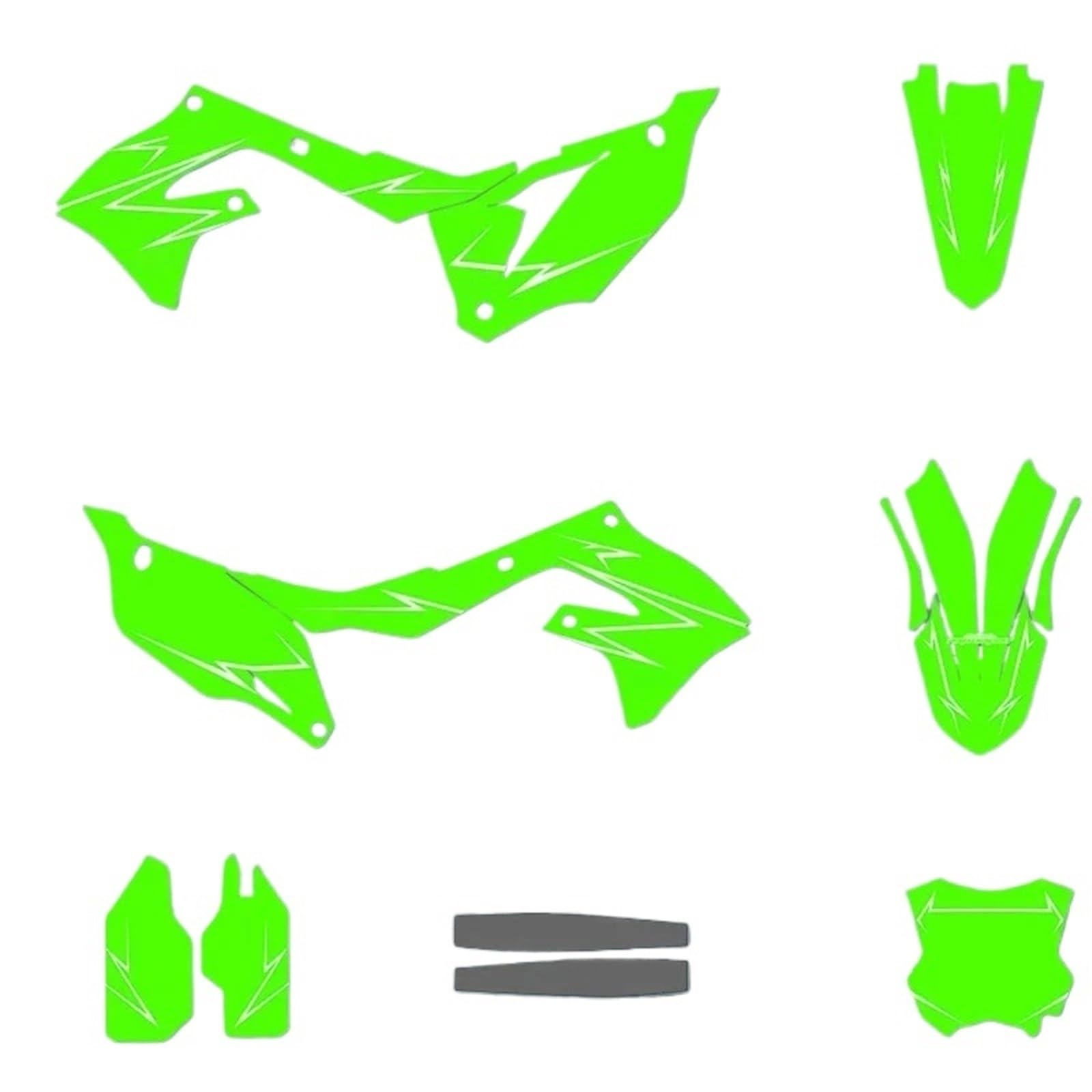 for Kawasaki KX250F 2021-2024 KX450F 2019-2023 Motorcycle Sticker Kit KXF250 KXF450 Graphic Decal KX 250F 450F