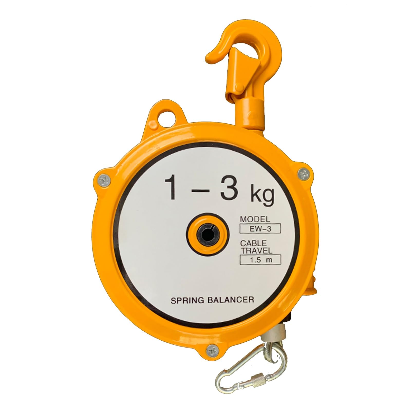 HYQOUKLR Telescopic Spring Balancer, Self-Locking Spring Balancer, 1.5M Steel Rope, Multiple Weight Capacities(1-3kg)