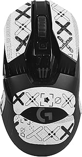 JHK Anti Slip Grip Tape Mouse Stickers for Logitech G903 G900 Gaming Mouse Skins, Sweat Absorption, Non-Slip, Easy to Tear Without Leaving Adhesive (All, White Print)