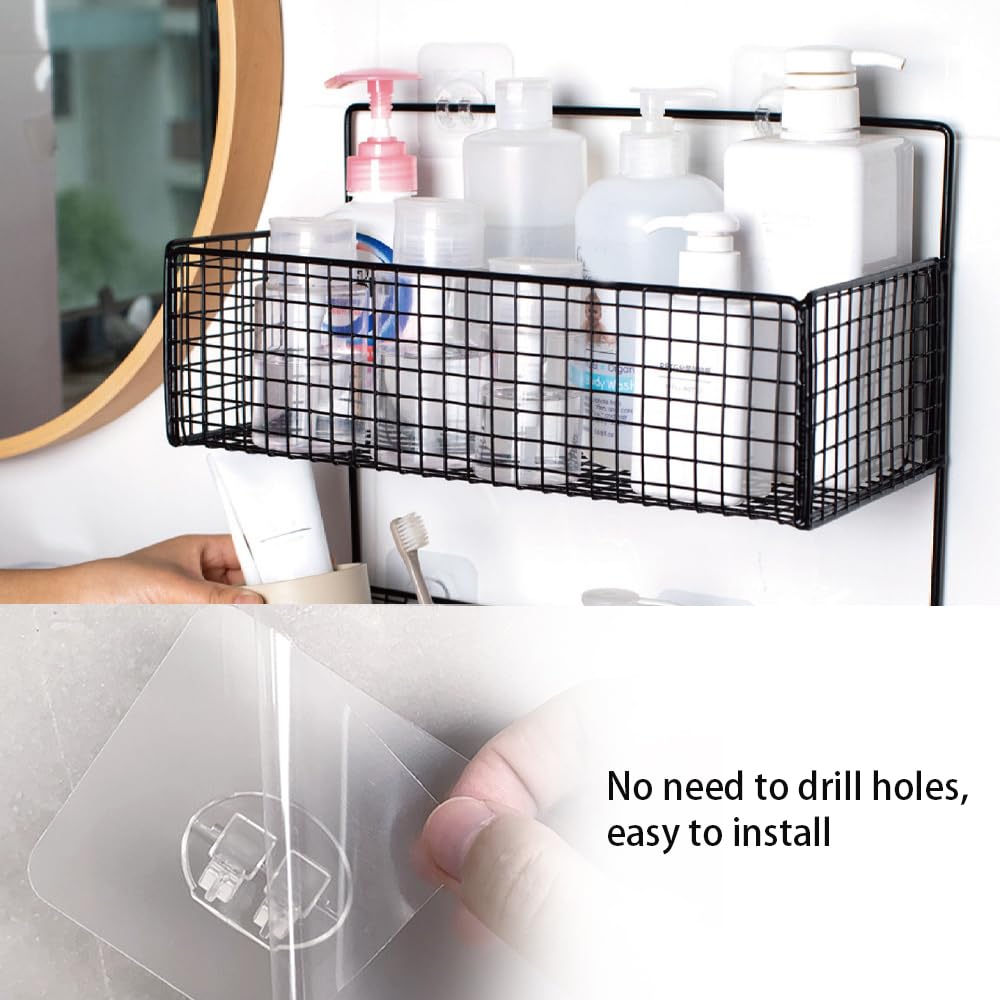 WYAN 20 Pair Crochets Muraux Adhésifs Double Face,Crochet Adhésif Robuste Sans Couture,Sans