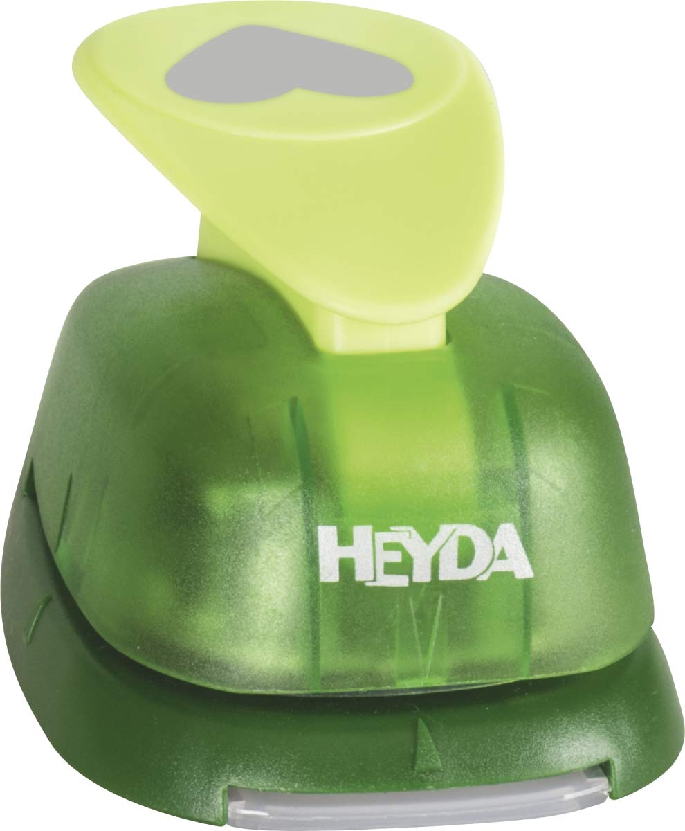 Heyda 203687551 dziurkacz ozdobny XXL rozmiar motywu około 4,8 cm, motyw serca