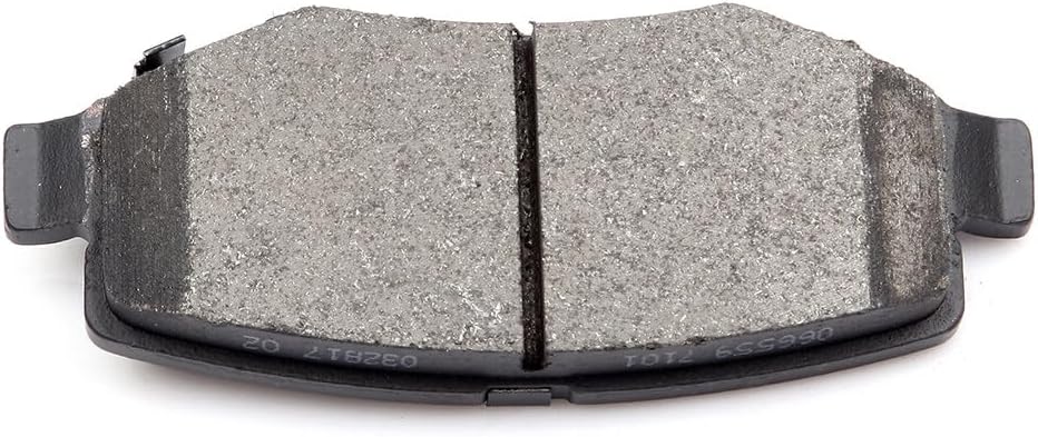 ECCPP D1274-8390 Rear Ceramic Disc Brake Pad Set Fit For Dodge Nitro 2007-2011,For Jeep Liberty 2008-2012,For Jeep Wrangler 2007-2017,For Jeep Wrangler JK 2018