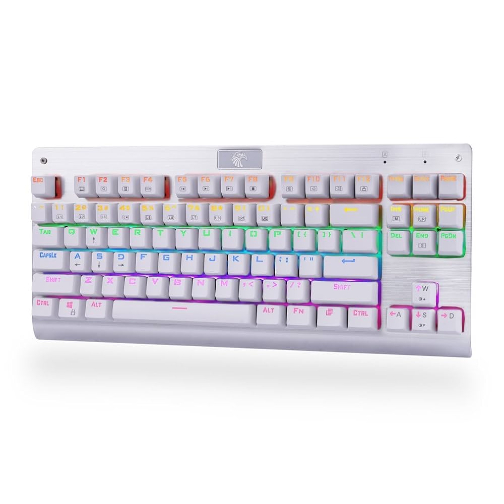 【即日発送】Keyball61 完成品 ALL WHITE RGB はじめての自作キーボード：Keyball61 - チラシのすきま