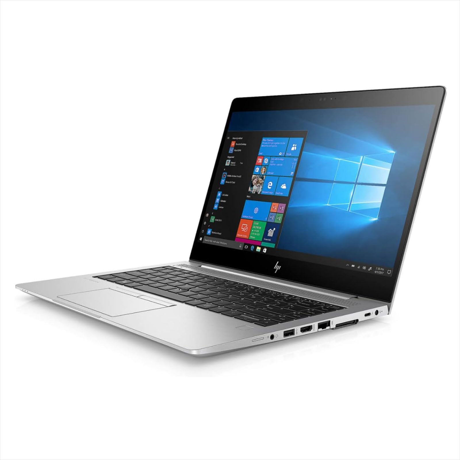 HP EliteBook Pc Portatile Notebook Intel i5 8th, Ram 16Gb, SSD 256Gb, Display da 14", WiFi, BT, Cam, Windows 11 Pro + Libre Office (Ricondizionato)