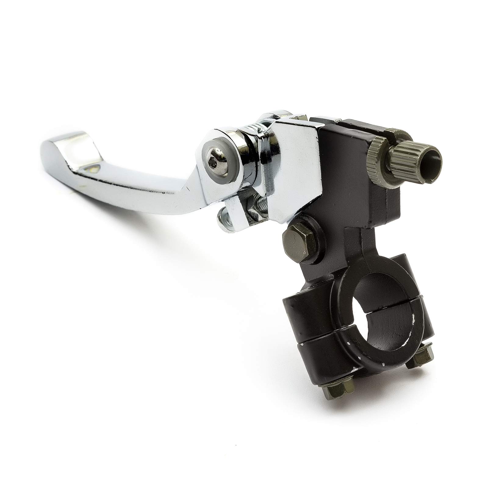 Leva Freno Sinistra Cromata Per Pocket Bike, Pit Bike E Cross Bike, Ricambio Universale, Colore Cromo