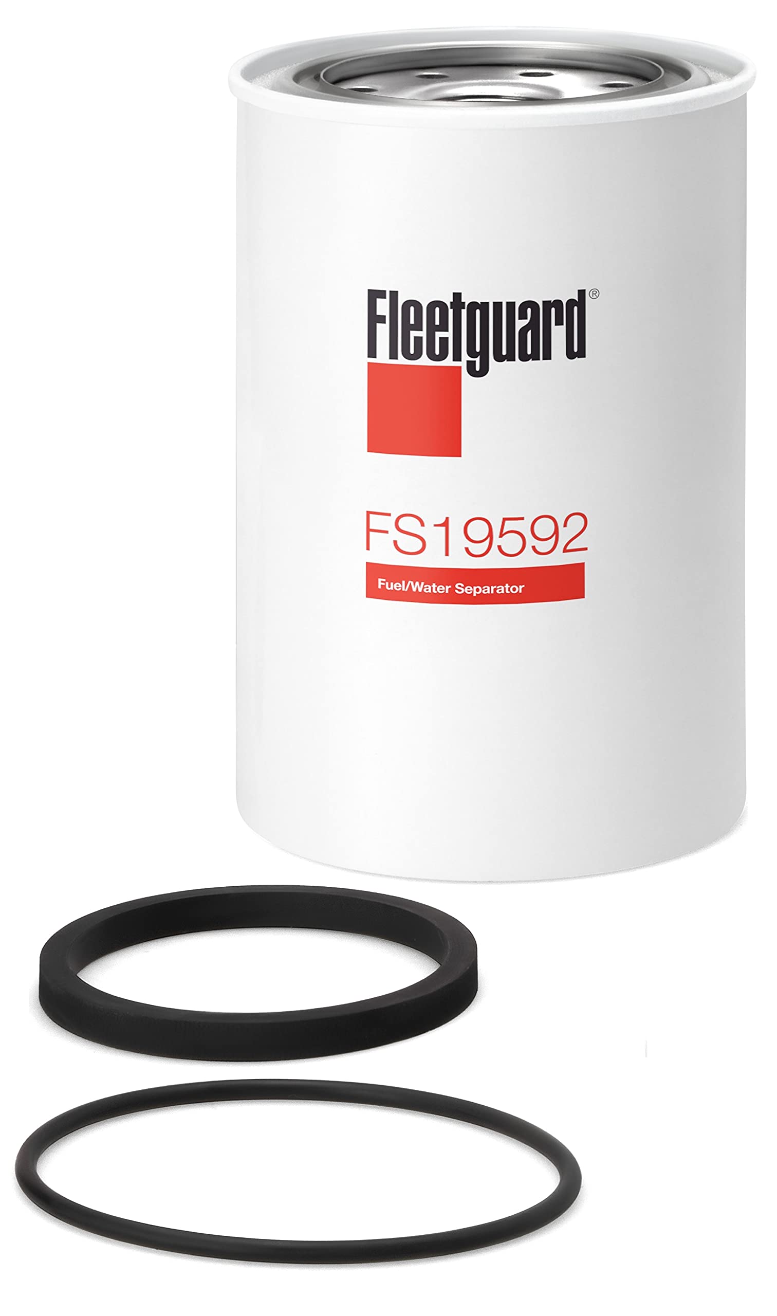 FS19592 Fleetguard Fuel Water Separator, Replaces Baldwin BF1252, Donaldson P558000, Racor S3230, Wix 33621