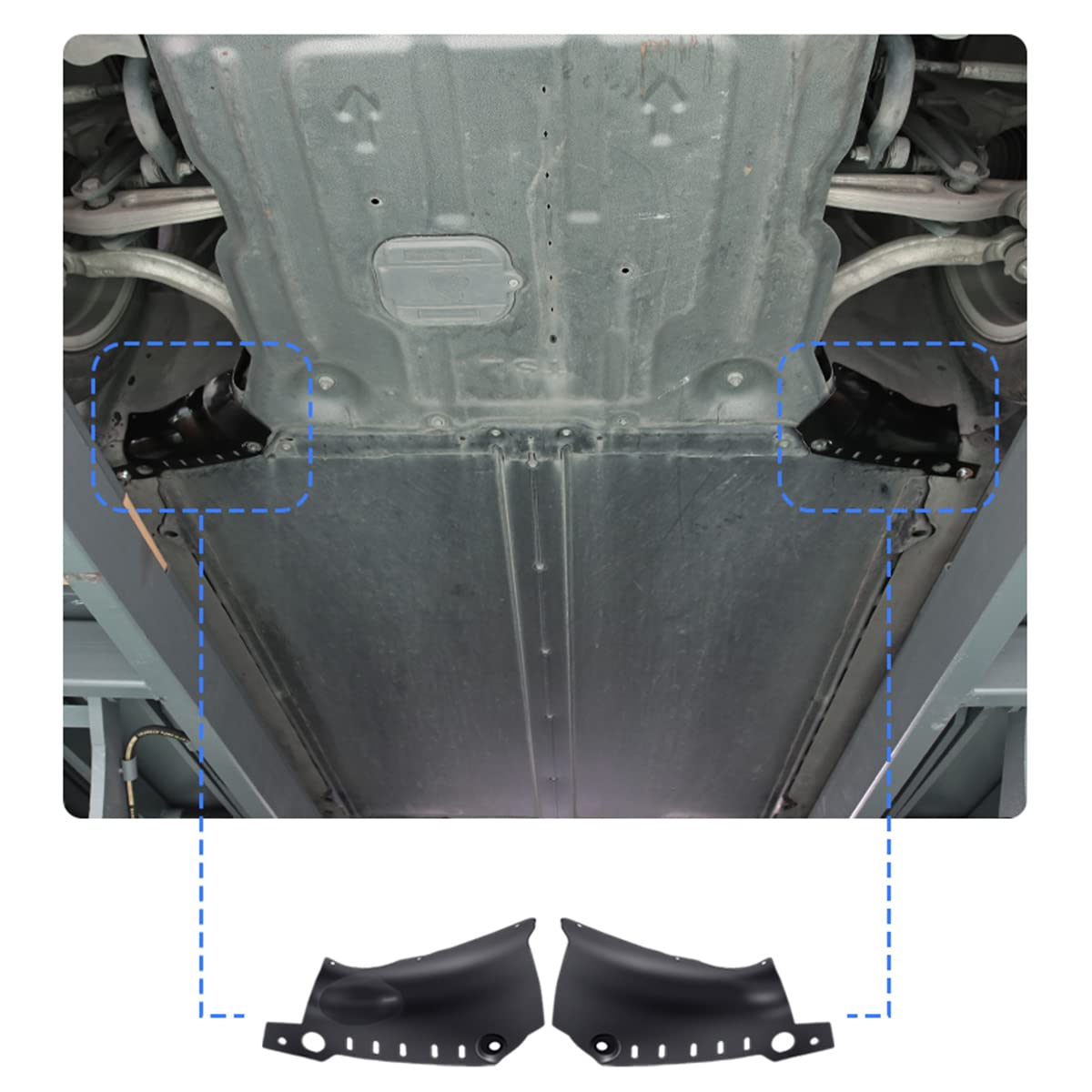 Protection Du Tuyau De Refroidissement Du Châssis De La Voiture, Plaque