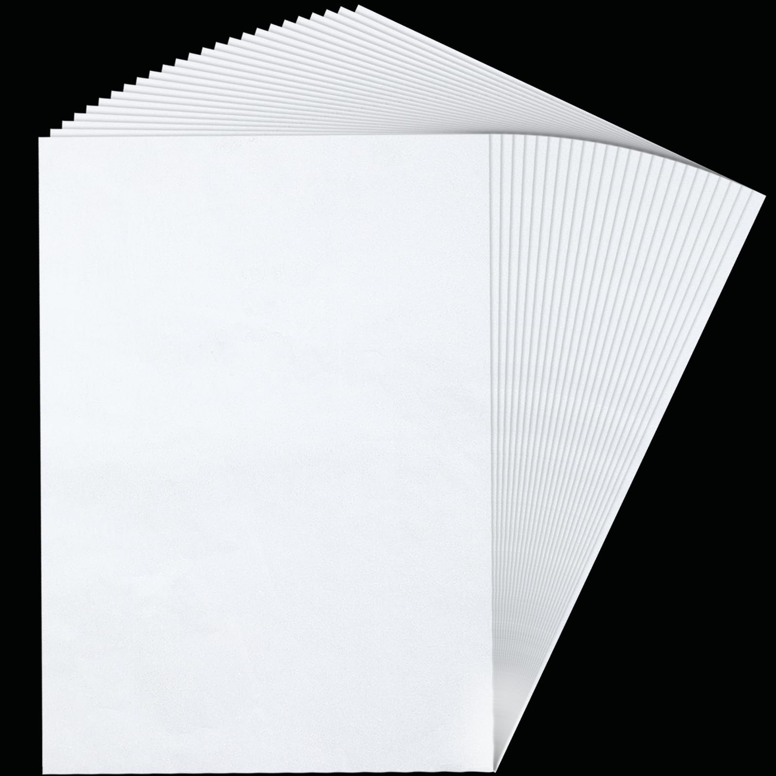 Wincredulous 50 Sheets Carbon Transfer Tracing Paper, Thick Quality Tracing Transfer Paper, Graphic Transfer tracing Papers for Metal, Wood, Paper, Glass, Carving(21x29.7cm) (White)