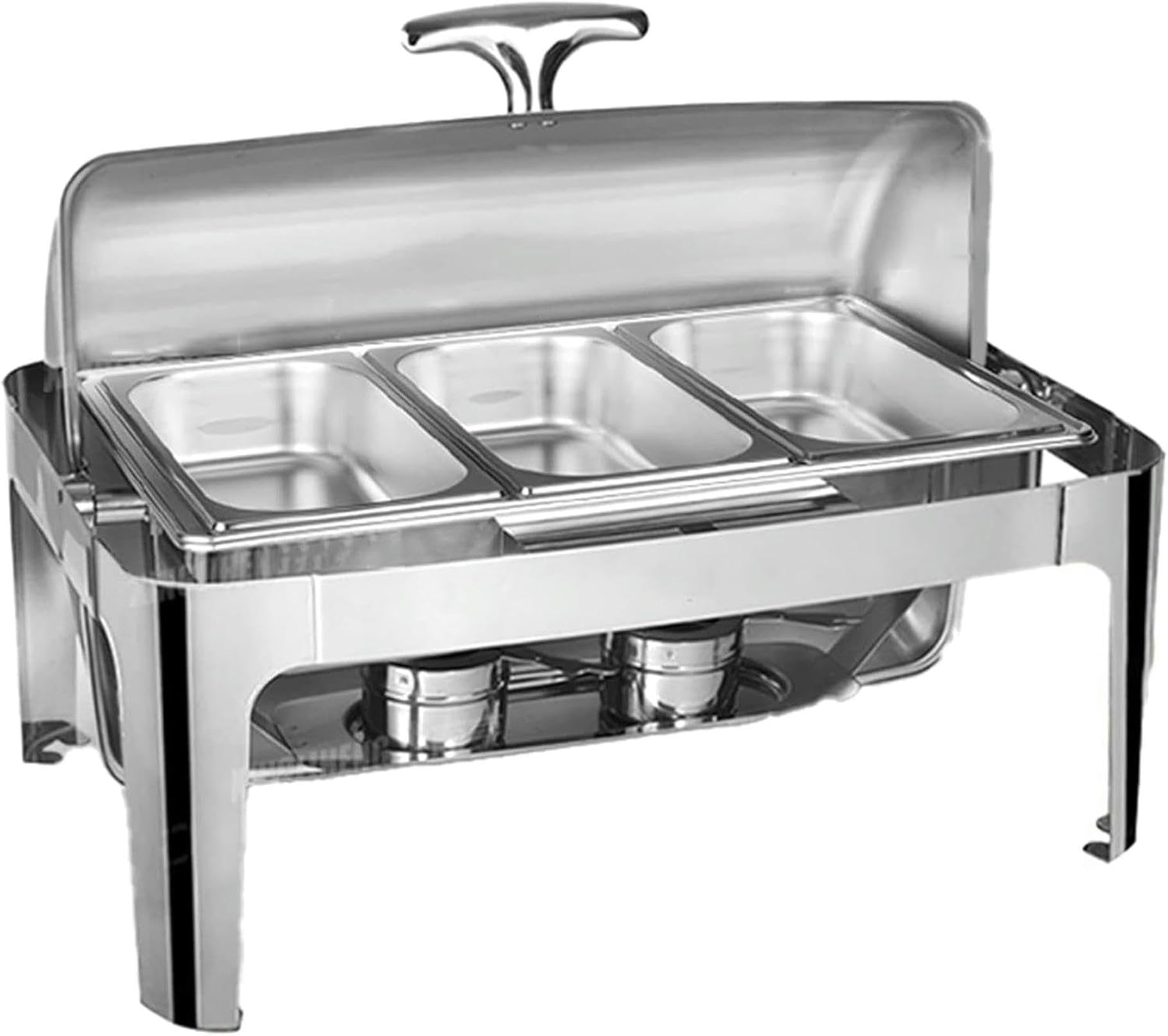 Servidores de calefacción para Catering: Placas calefactoras de Acero Inoxidable para Buffet, servidores de Buffet, Placas calefactoras, Juegos de Buffet de ollas Calientes, Placas calefacto