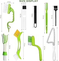 Vista 7 de Openfly Herramientas de limpieza de ranuras de mano, cepillo de limpieza de juntas de azulejos, cepillos de limpieza de lechada para limpiar