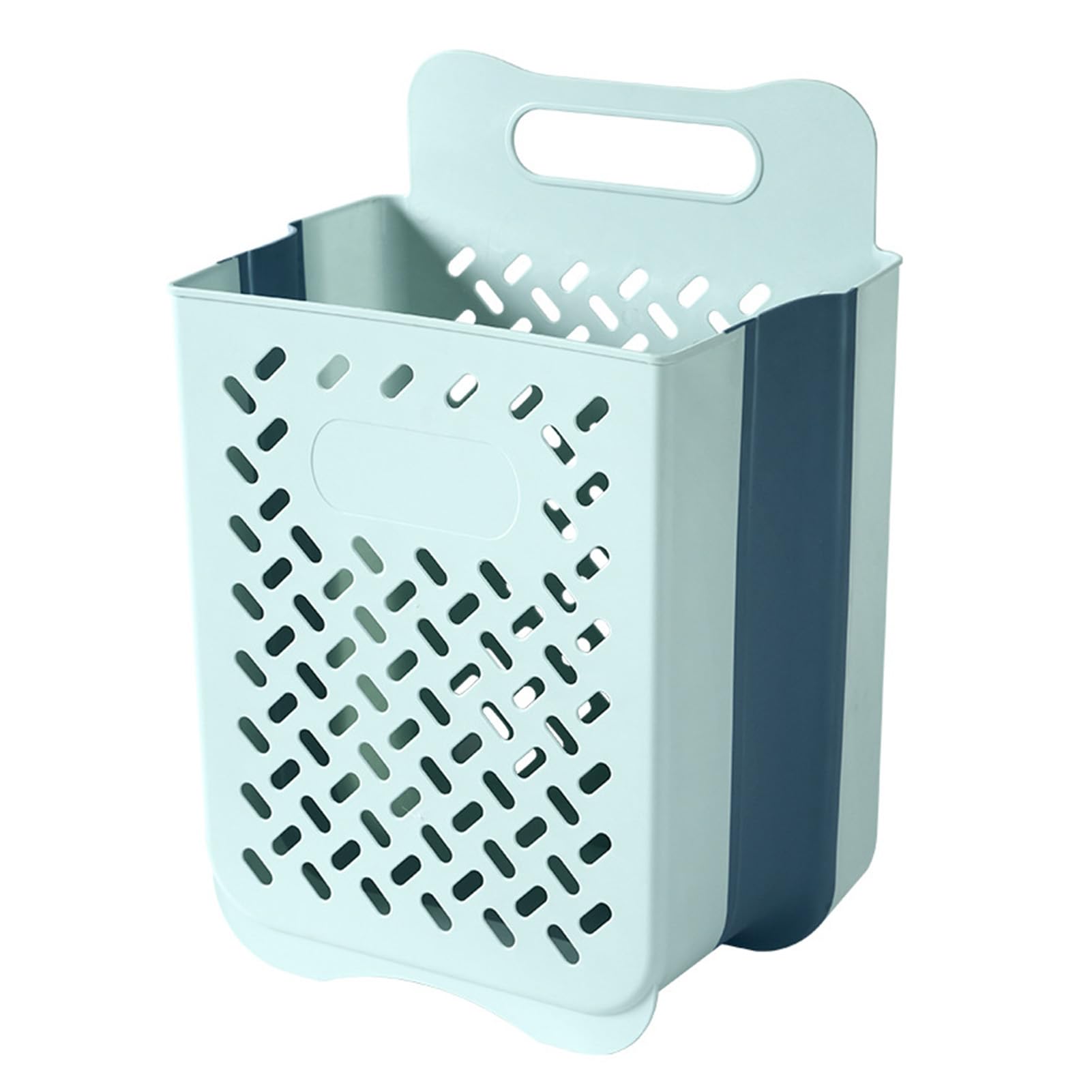 Cesto per la Biancheria da Parete, Cesto per la Biancheria Pieghevole in plastica di Grande capacità per Vestiti Sporchi, Asciugamani e Giocattoli, Cesto per la Biancheria da