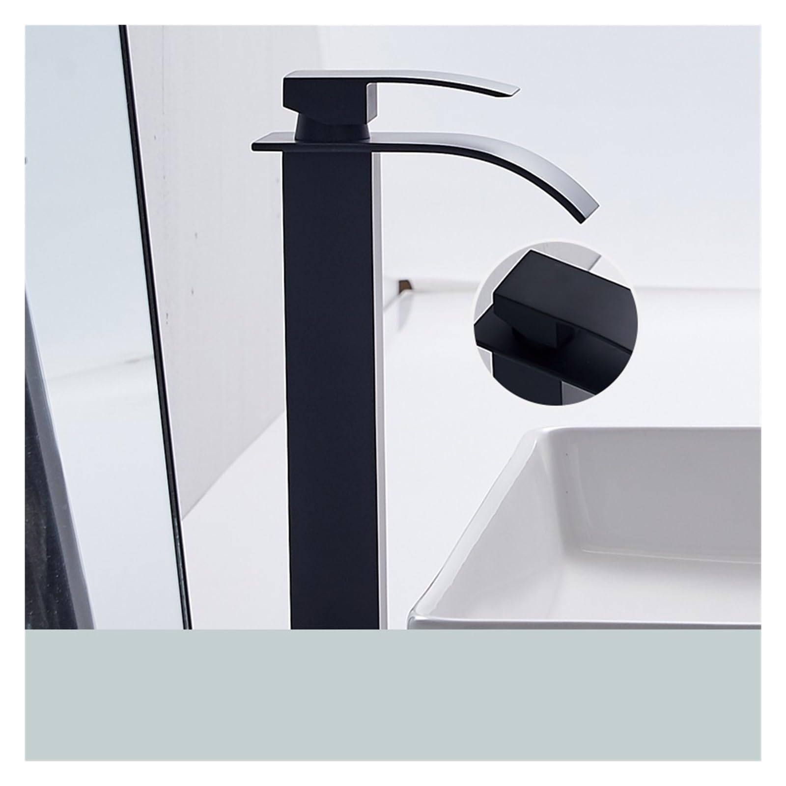 Bathroom taps, Single Handle Countertop Mount Brass Vanity Sink Mixer Basin Faucet