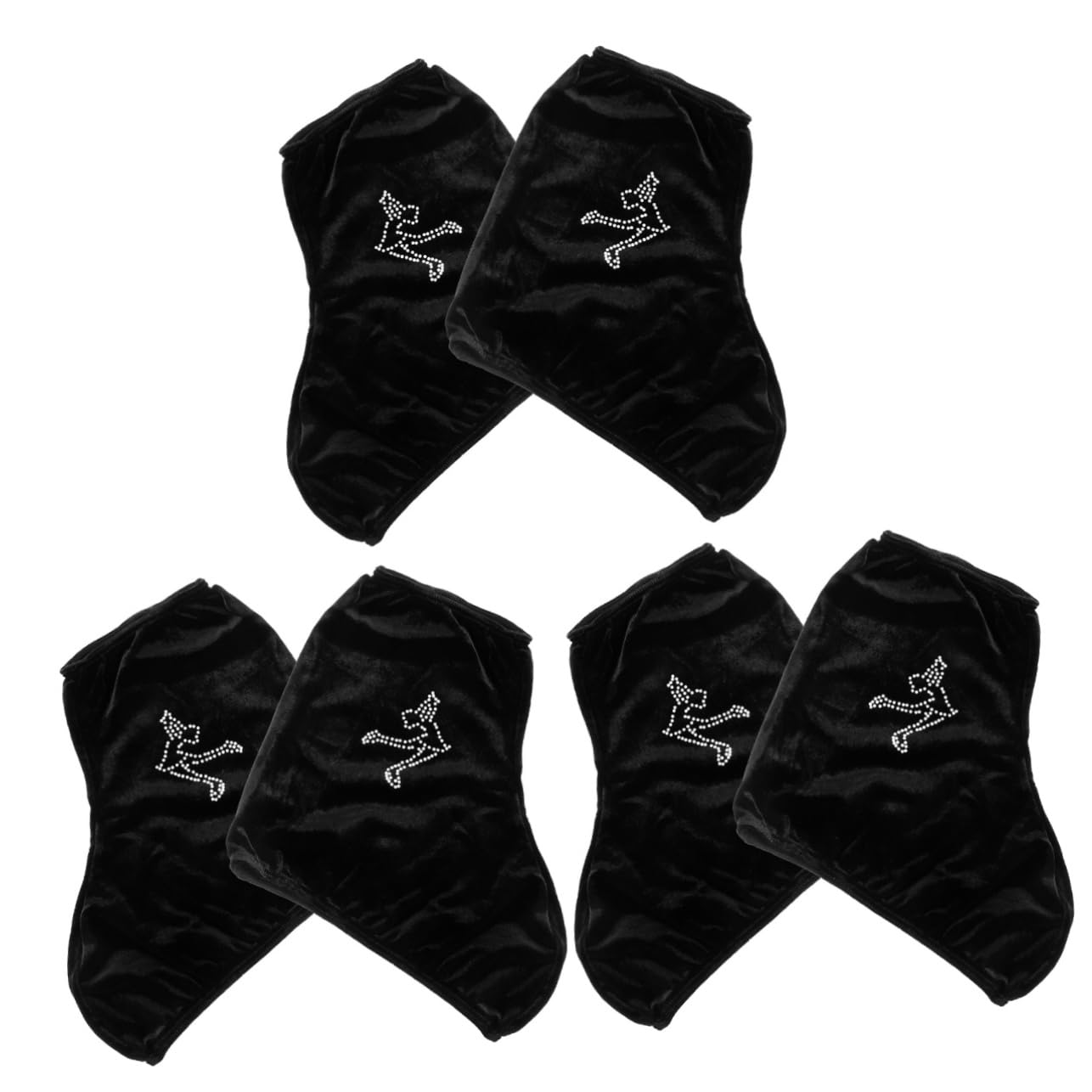 SUPVOX Copripattini Pattini da Hockey Soprapattini Protezioni per Pattini da Ghiaccio Scarpe da Pattinaggio Accessori per Pattini Protezioni per Pattini da Figura Copripattini da