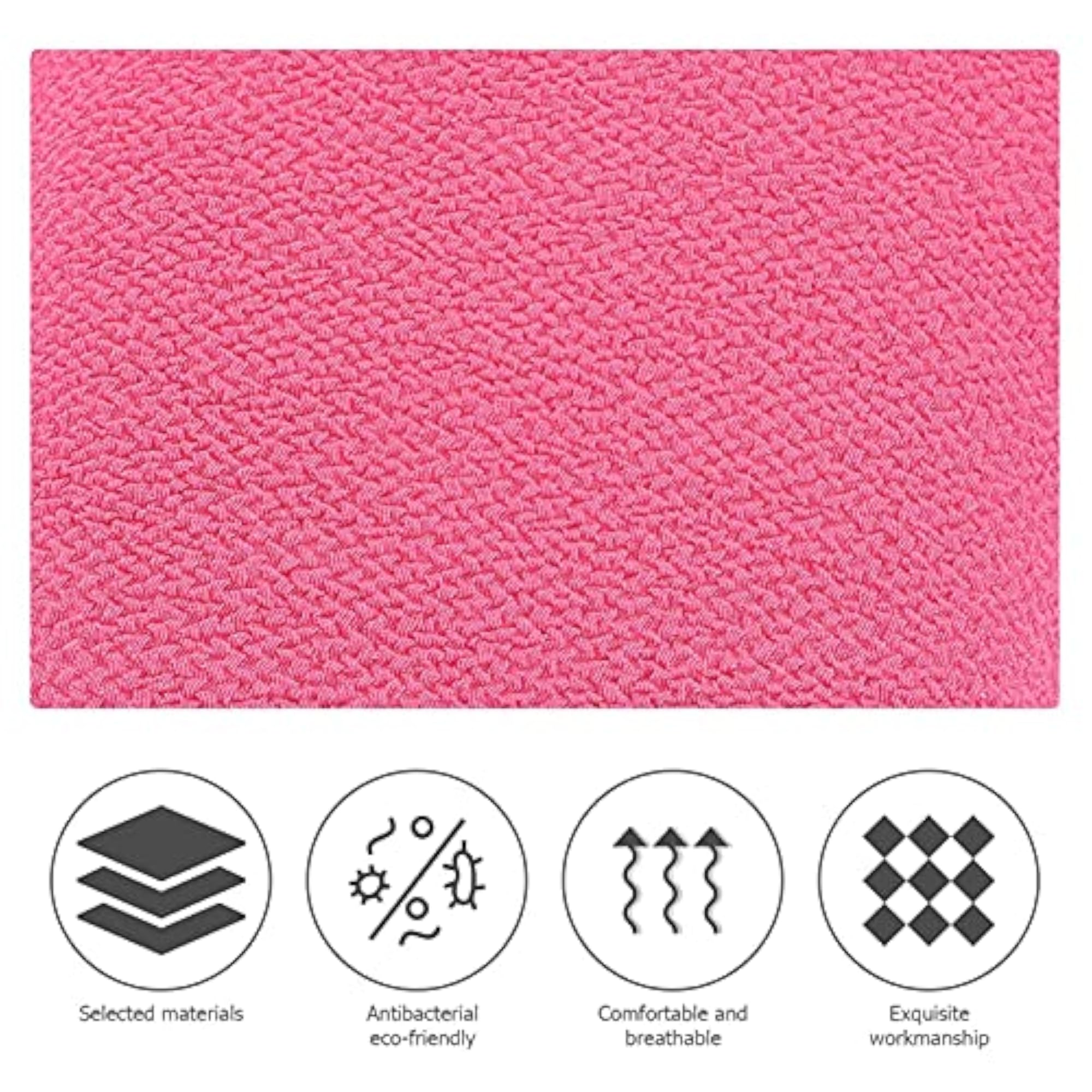 2pcs Unisex Exfoliating Bath Mitt Body Rubbing Gloves