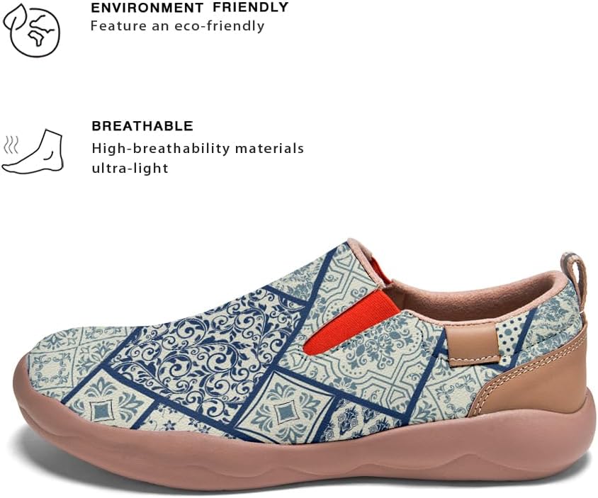 Kids Walking Shoes Casual Slip-On Loafers Lightweight Fashion Microfiber Soft Sole Anti-Slip Travel Sneakers