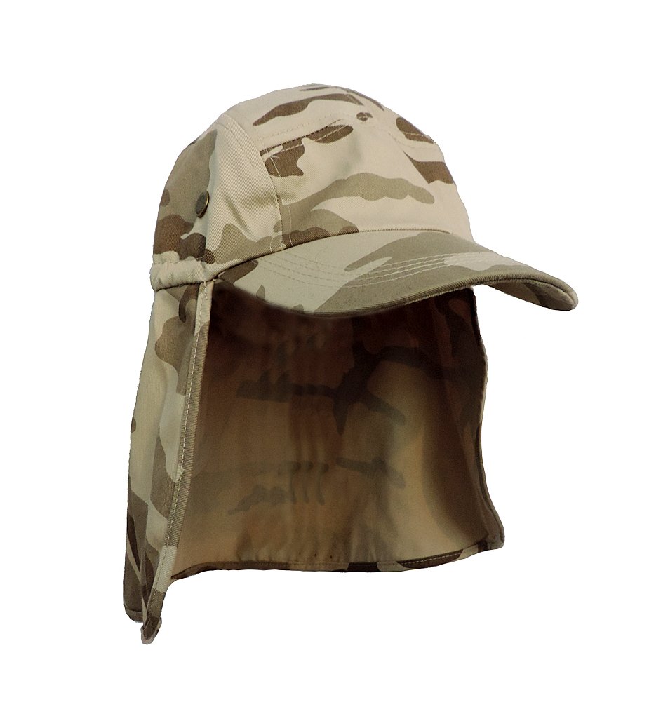 camo flap hat