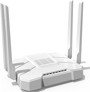 4G LTE Router AC1200, WE1326-BKC Dual Band Wireless Router with SIM Card Slot Unlocked, SD Slot, USB 3.0 (Work with T-Mobile AT&T Verizon)