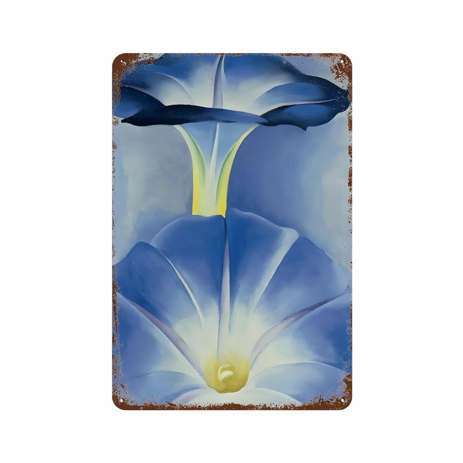 xiaoxiaoshen American Artist Georgia O'Keeffe (25) Wall Decor Art Metal Tin Poster Modern Home Decor Art Home Bar Shop Decorations Vintage Sign 30x20cm